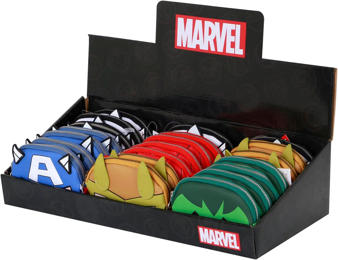 Marvel Sortiert Marvel-Chibi Pill Geldbörse Zähleranzeige, Mehrfarbig