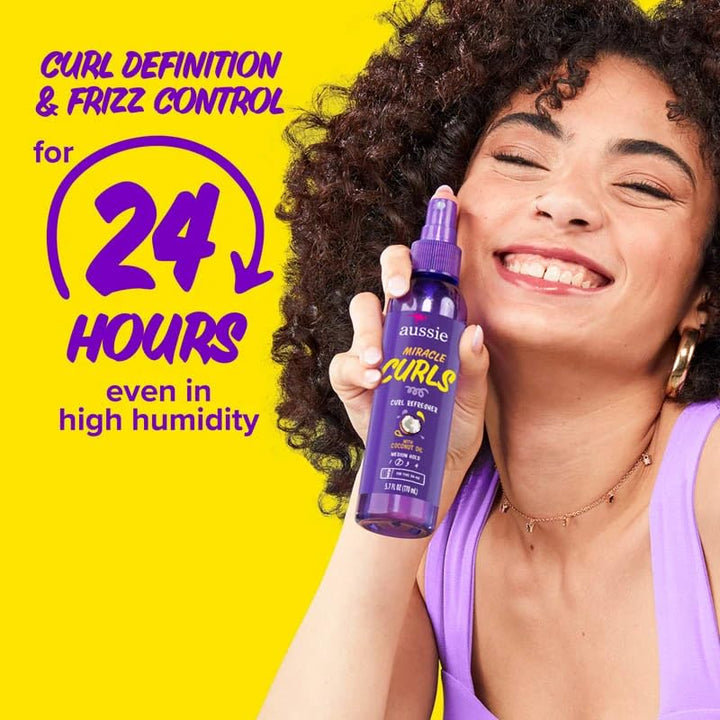 Aussie Miracle Curls Refresher, 170 ml, 2 Stück