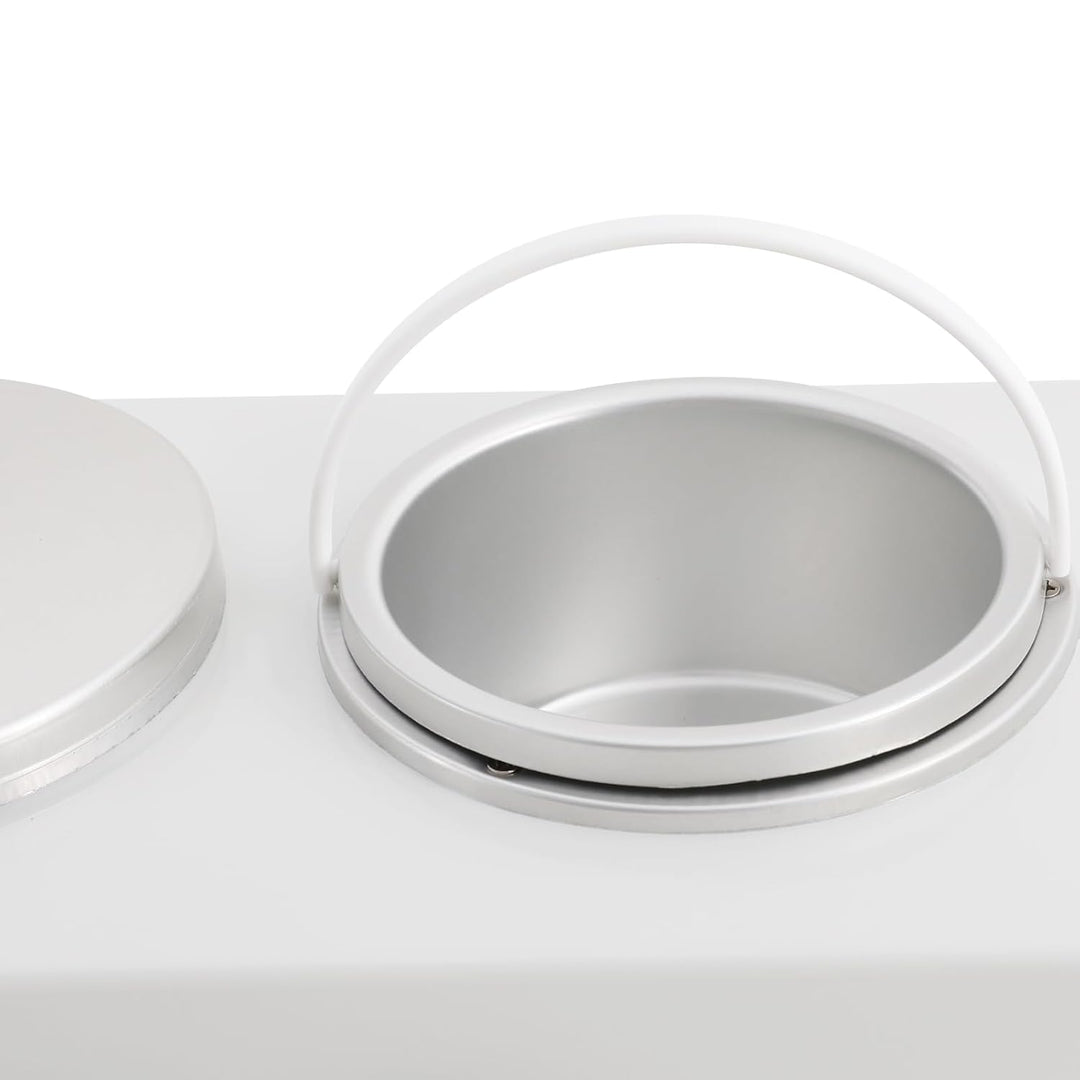 Doppel Wachswärmer, 200W Warmwachs Haarentfernung Wax Maschine Waxing Set, Elektrischer Wachswärmer,