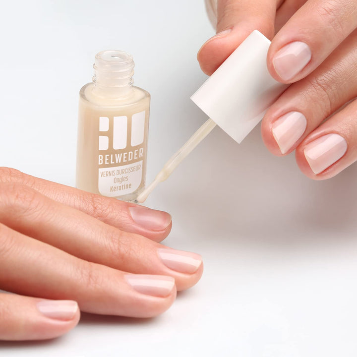 BELWEDER - Nagelhärter mit Keratin 2 x 7,5ml - Nagelpflege für Geschwächte und Weiche Nägel - Nagelh