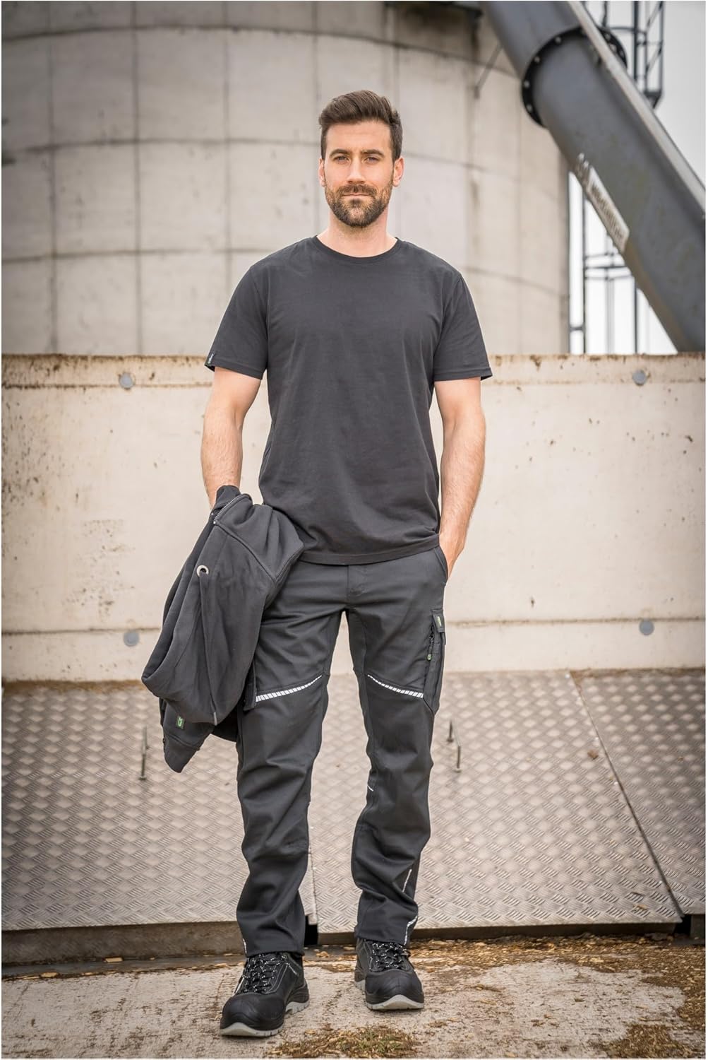 Leibwächter Casual-Line Herren Arbeitsshirt Baumwolle, Arbeits T-Shirt Kurzarm, T-Shirts für Herren