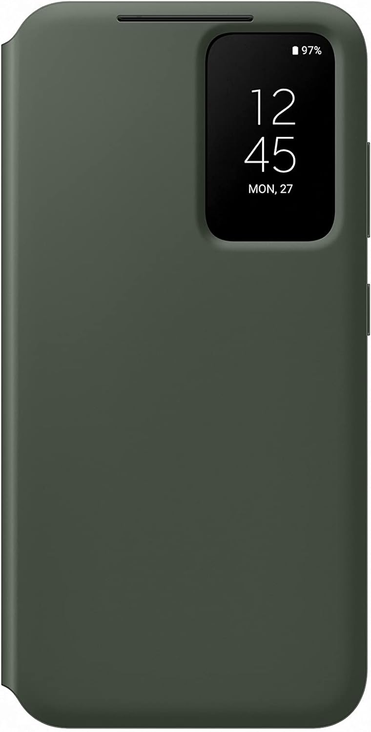 Samsung Smart View Wallet Smartphone Case EF-ZS911 für Galaxy S23, Handy-Hülle, Kartenfach, Sichtfen