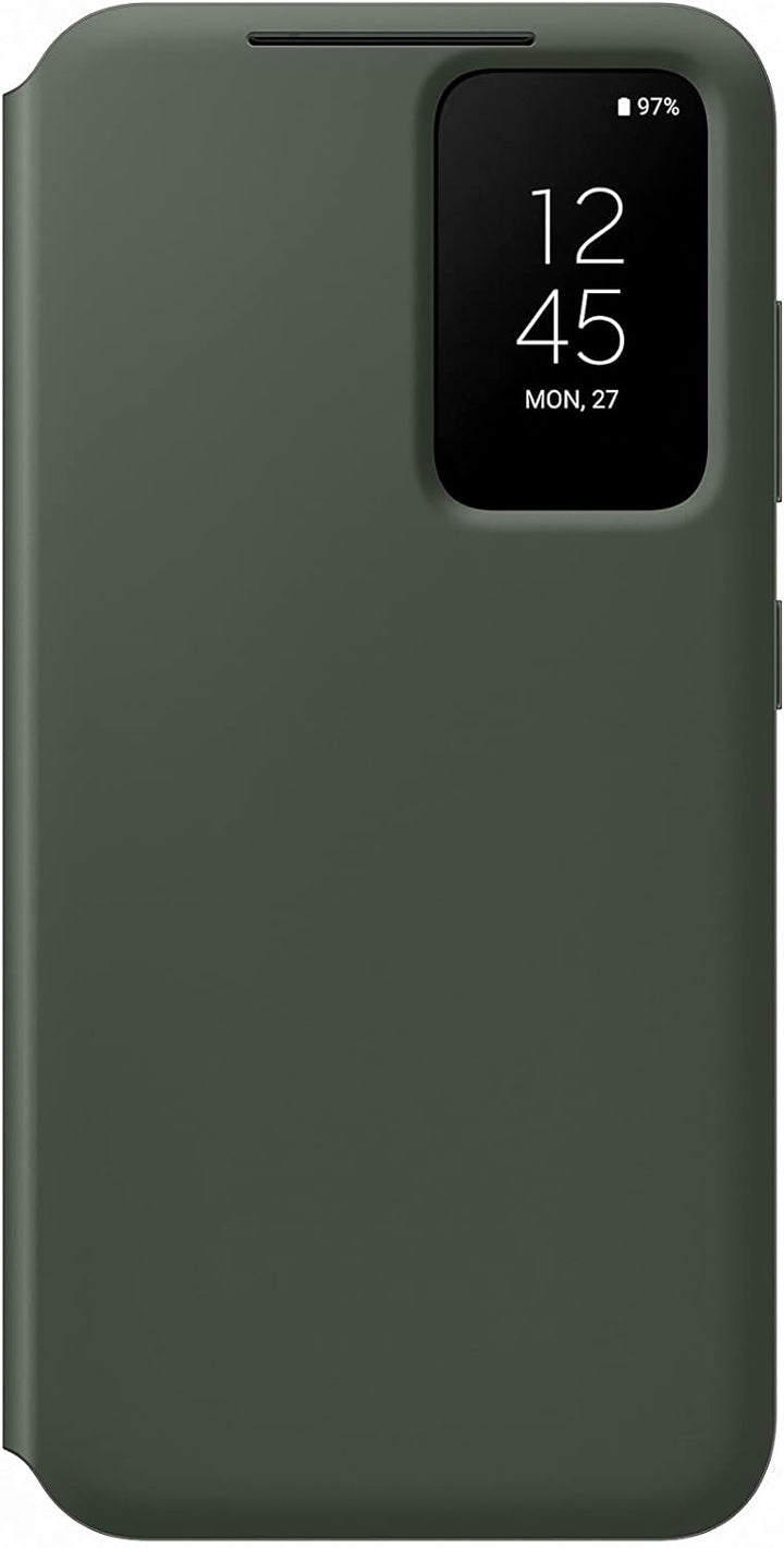 Samsung Smart View Wallet Smartphone Case EF-ZS911 für Galaxy S23, Handy-Hülle, Kartenfach, Sichtfen