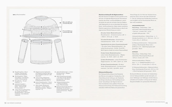 Die perfekte Rundpasse. 15 zeitlose Pullover am Stück gestrickt. Strickbuch mit Einführung in Rundpa