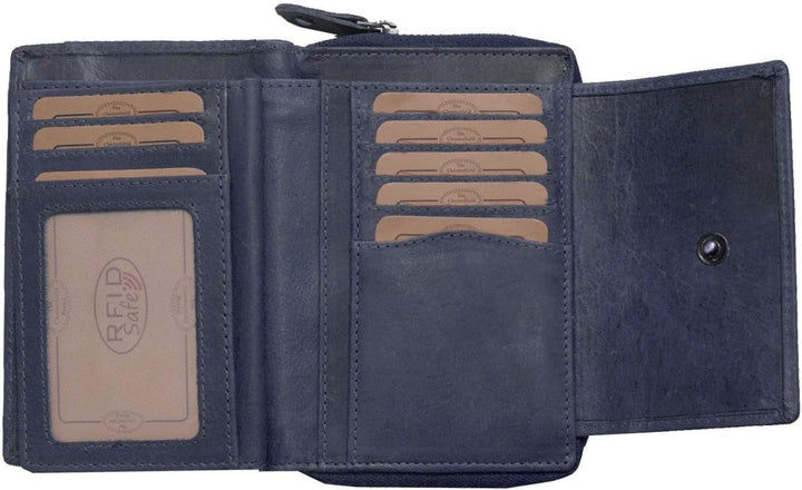 The Chesterfield Brand Ascot - Geldbörse 15cc 14 cm RFID Navy, Navy