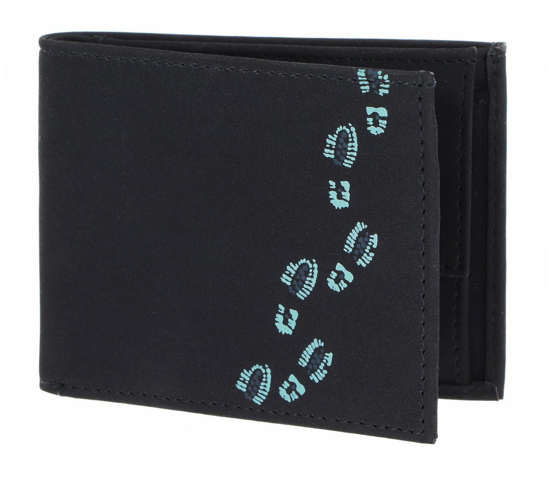 Oxmox New Cryptan - Geldbörse 2cc 10 cm RFID footsteps, Einheitsgrösse