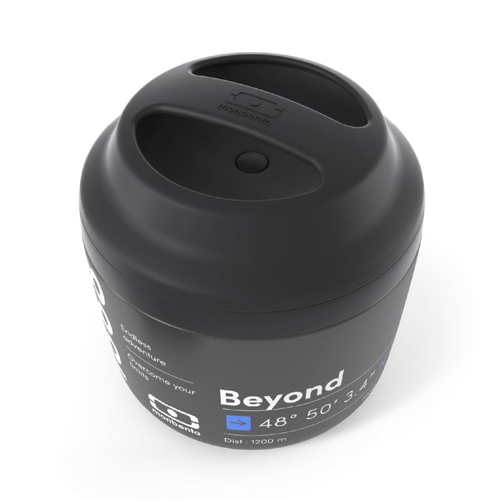 MONBENTO - Thermobehälter für Essen MB Element Beyond - Edelstahl Thermo Lunchbox, die Mahlzeiten wa