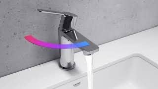 GROHE Lineare - Einhand-Waschtischarmatur (langlebige Oberfläche, S-Size, Einlochmontage), chrom, 23