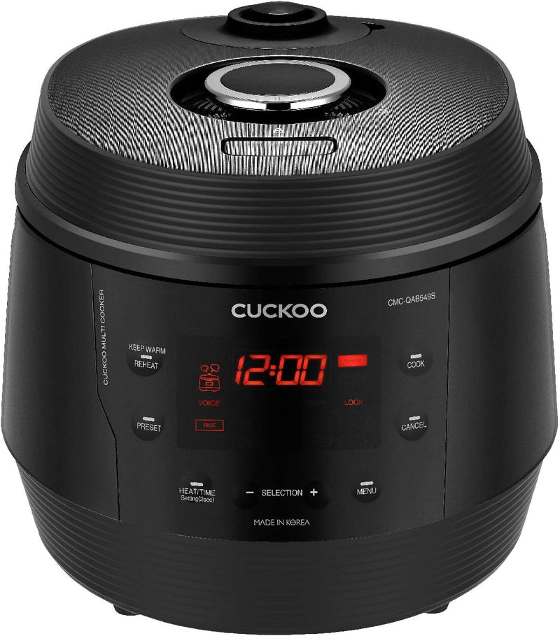 CUCKOO CMC-QAB549S Premium 8 in 1 Multikocher ICOOK Q5 mit 10 vorprogrammierten Modi