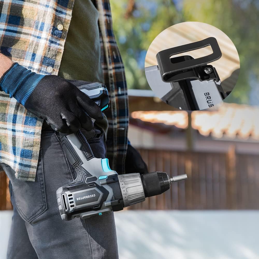 Cecotec Bohrmaschine CecoRaptor Perfect Drill 4020 Brushless Ultra. 20 V 4.000 mAh Akku-Bohrschraube