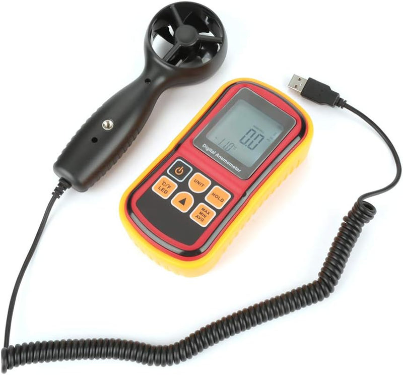 GM8901 Handheld Digital LCD Wind Geschwindigkeits Messer Anemometer Luft Geschwindigkeits Messer Mes