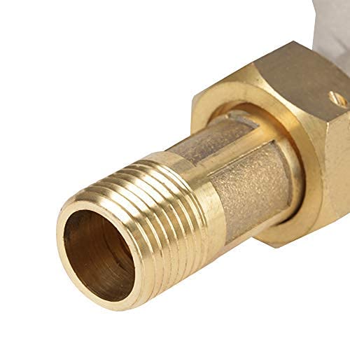 Wasserzähler, 15 mm 1/2 "Kaltwasserzähler mit Schutzabdeckung für den Garten- und Haushaltsgebrauch,