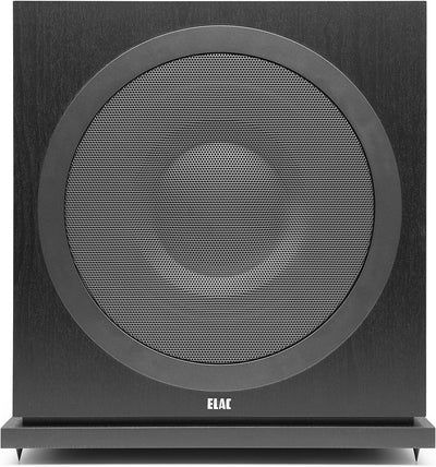 ELAC Debut Subwoofer SUB 3030, aktiver Lautsprecher für die Musikwiedergabe über Stereo-Anlage, Tief