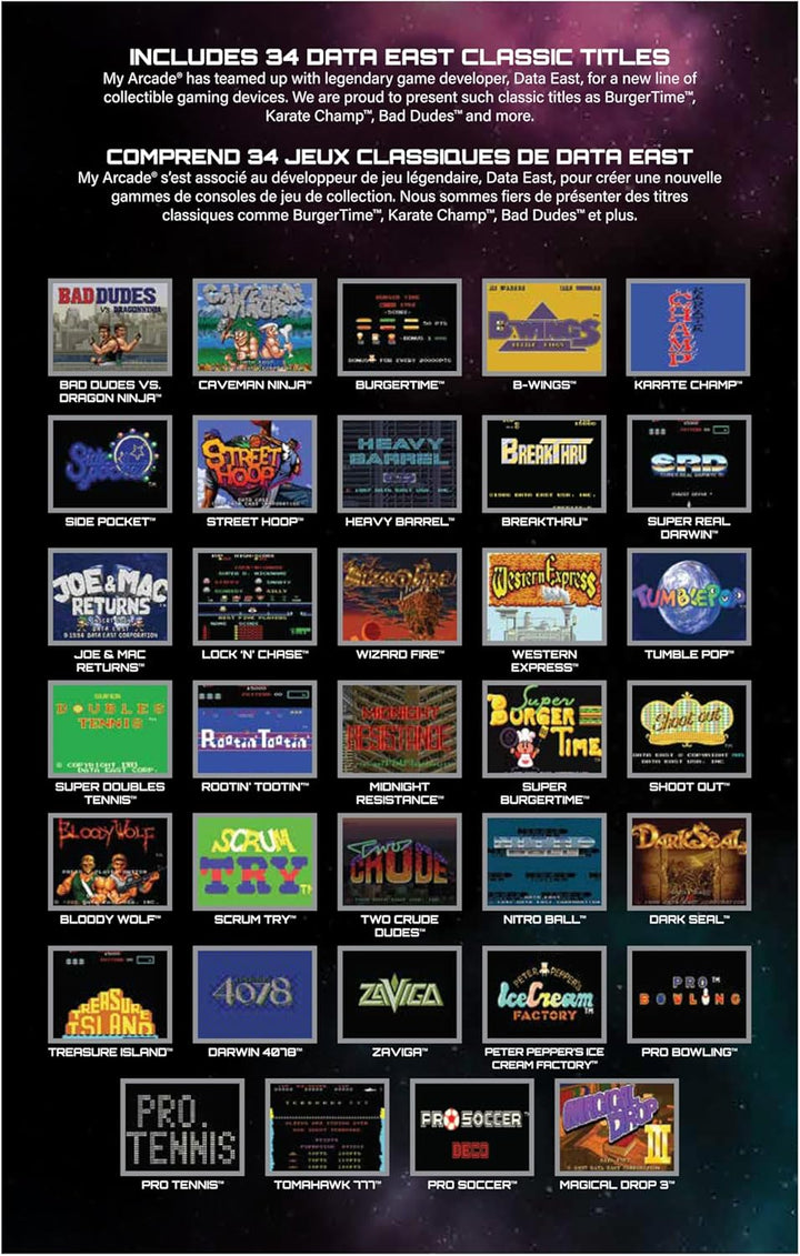 MY ARCADE - Data East Hits Micro Player Retro, Retro