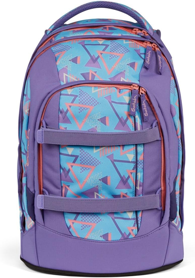 satch Pack Schulrucksack Set 2.tlg inkl. Schlamperbox 80s Dance, 80s Dance