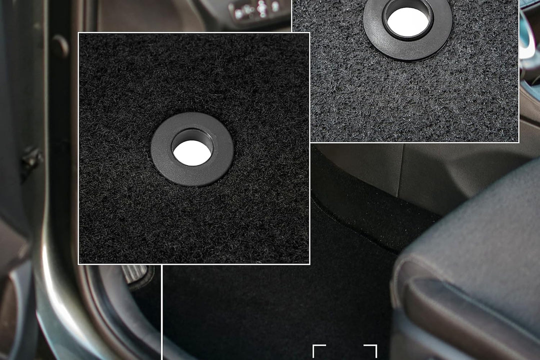 Velours Vorne Fussmatten passend für Chrysler PT Cruiser (2000-2010) | Qualität: Basic - Genaue Pass