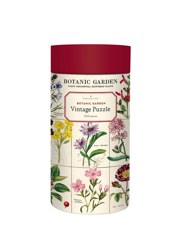 Cavallini Papers & Co. PZL/BOTGRD Botanic Garden 1000 Teile Puzzle, Mehrfarbig/Meereswellen (Ocean T