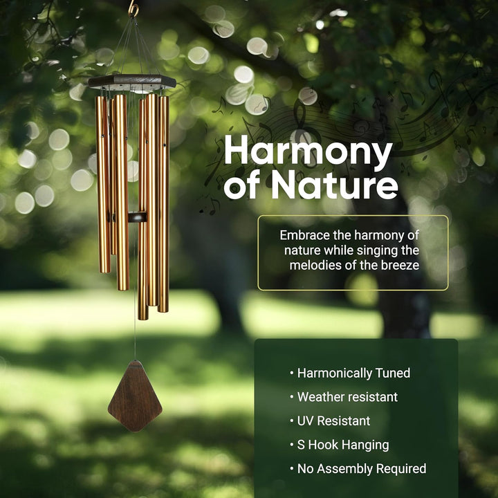 Nature 's Melody pg14br 35,6 cm Premiere Grande Windspiel – Bronze 24-Inch Bronze, 24-Inch Bronze