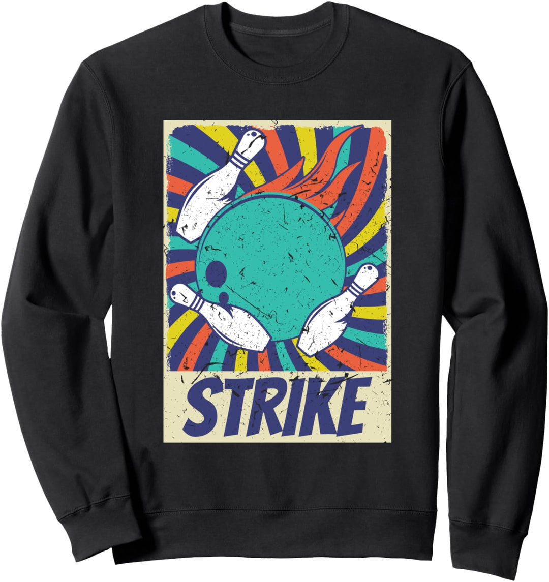 Bowlen Bowling Bowlingspieler Bowler Bowlingkugel Geschenk Sweatshirt