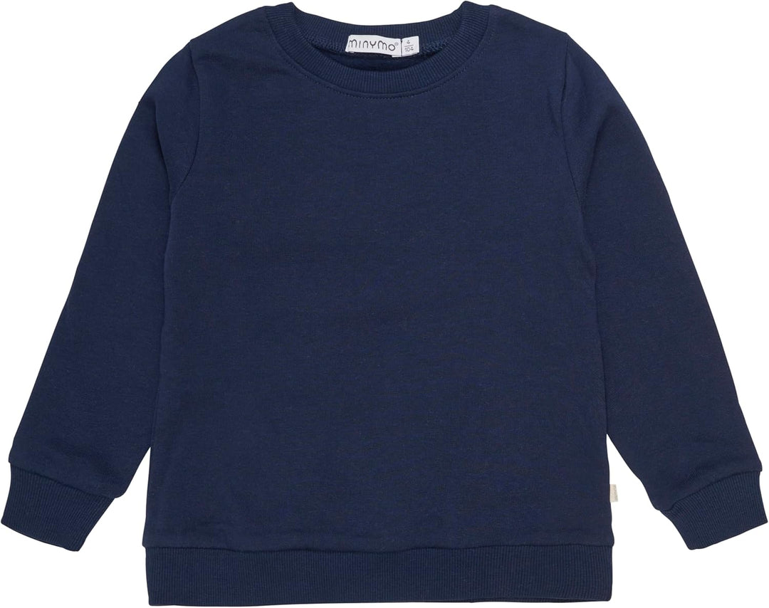 MINYMO Unisex Kinder Shirt 92 Greymelange, 92 Greymelange