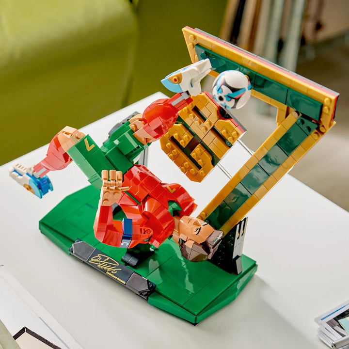 LEGO Editions Cristiano Ronaldo – Fussballlegende Spielzeug - 3D Figuren Modellbau - DIY Kinderzimme