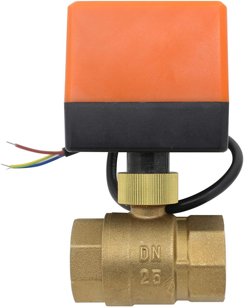2-Wege-Ventil, motorisiert, Elektromotor, normalerweise geschlossen, 220 V, 1/2 3/4, 1 1-1/4 1-1/2 2
