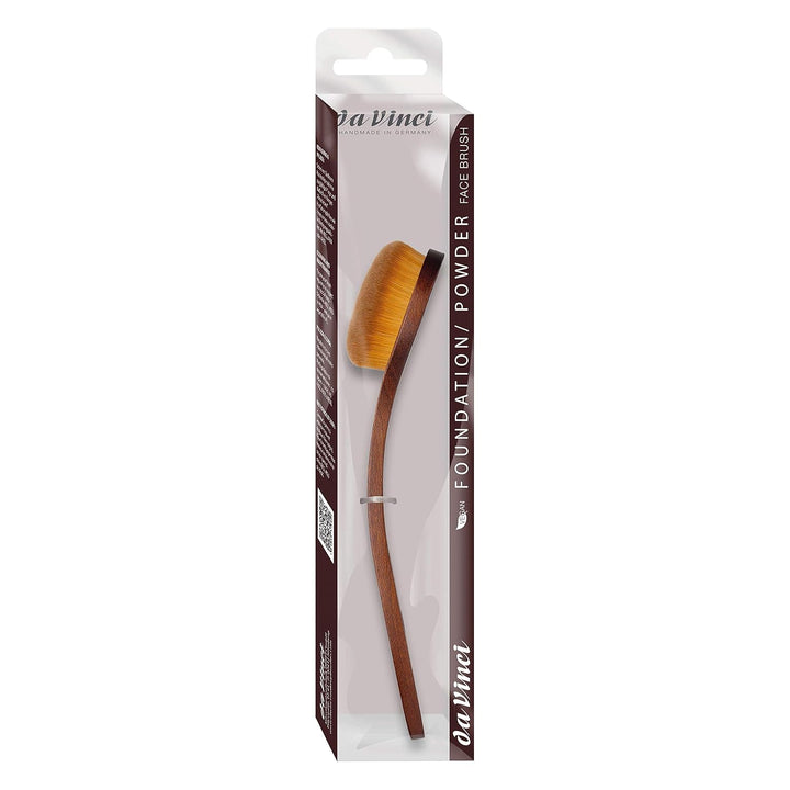 FOUNDATIONPINSEL - PUDERPINSEL mit soft touch Faser / vegan / Kunstfaser / Gr.14 / Made in Germany /