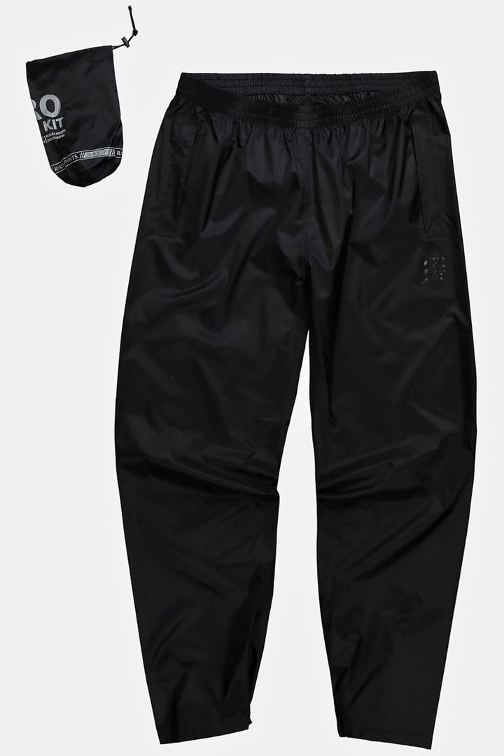 JP 1880 Regenhose, Outdoor, super leicht, wasserdicht 811567 4XL Schwarz, 4XL Schwarz