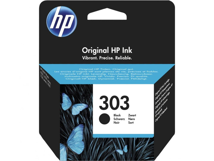 HP Inc. Ink/Original 303 Black **New Retail**, T6N02AE#301 (**New Retail**)