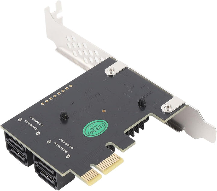 4 Port PCI Express -Expansionskarte, 6 Gbit/S PCIe Serial ATA 3.0 Expansionskarte 88SE9215 CHIP 4 Po