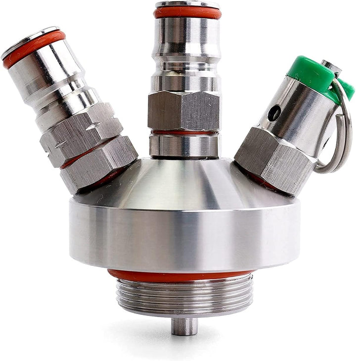 2,5/5 Bar PRV Mini Keg Ball Lock Tapping Head Growler Dosierung für 2L / 3,6L / 4L / 5L / 10L