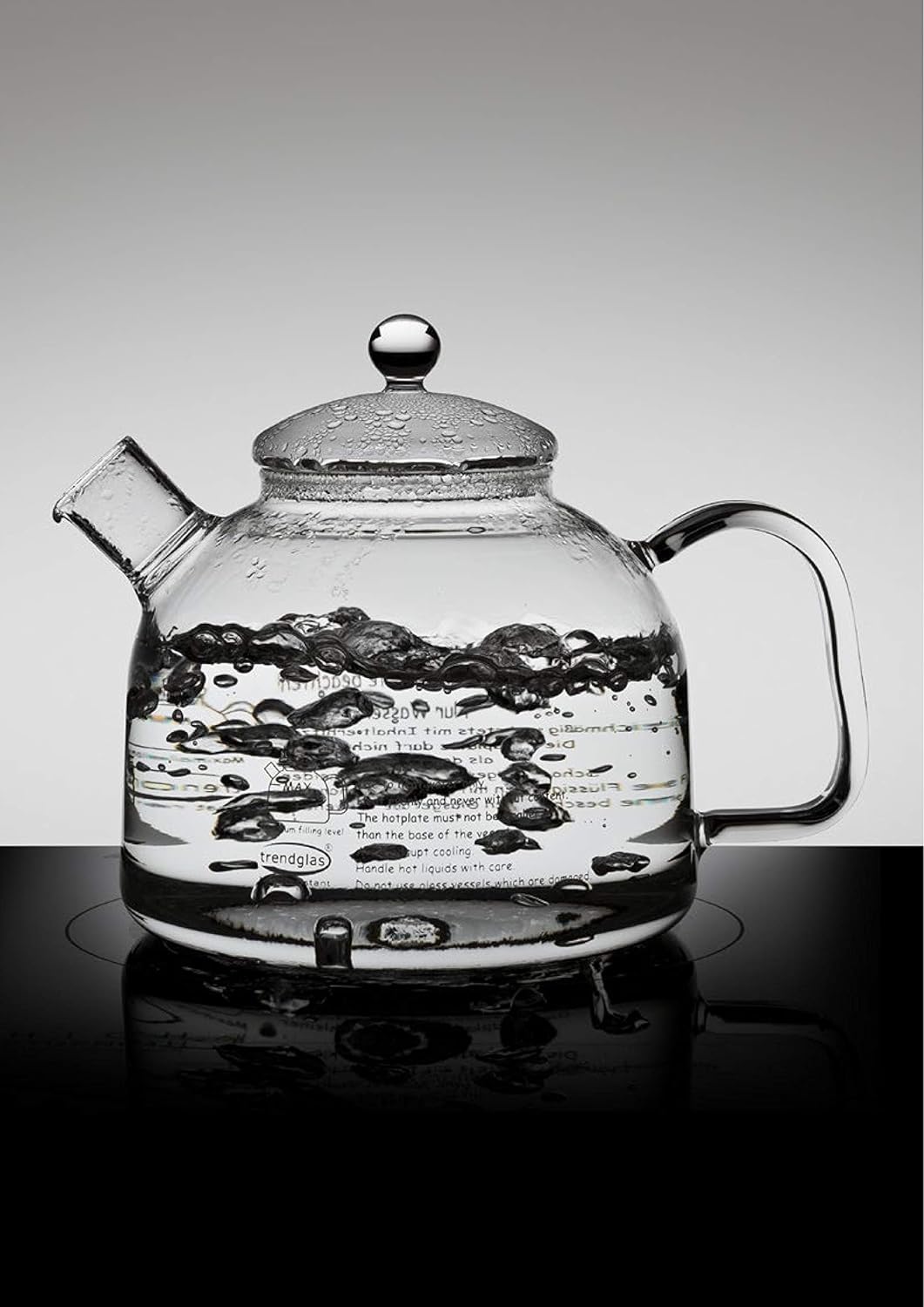 Trendglas Jena Innovativer Wasserkocher / Wasserbereiter, aus Borosilikat-Glas (1,75 Liter)