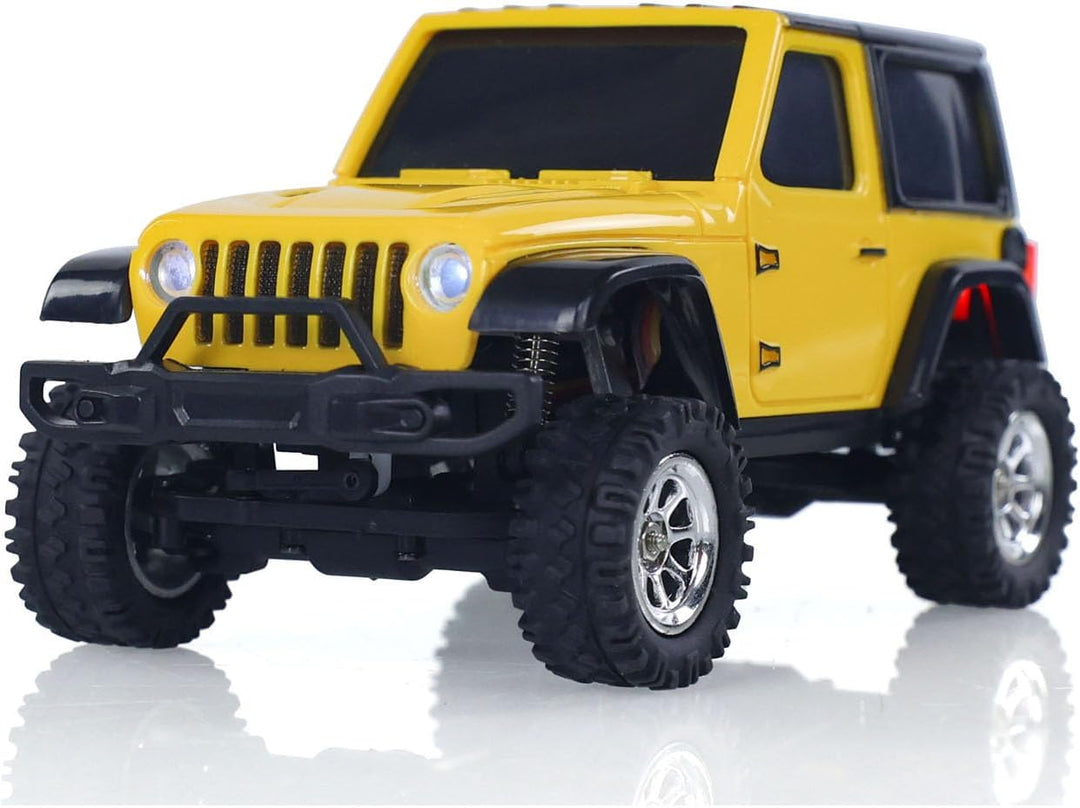 TOUCAN RC HOBBY 2,4G 1/36 Fernbedienung Rock Crawler RC Offroad-Auto 4×4 RTR Modellfahrzeug Licht Ba