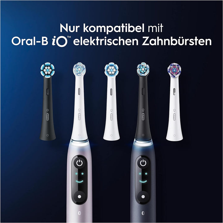 Oral-B iO Ultimative Reinigung Aufsteckbürsten für elektrische Zahnbürste, 6 Stück, ultimative Zahnr