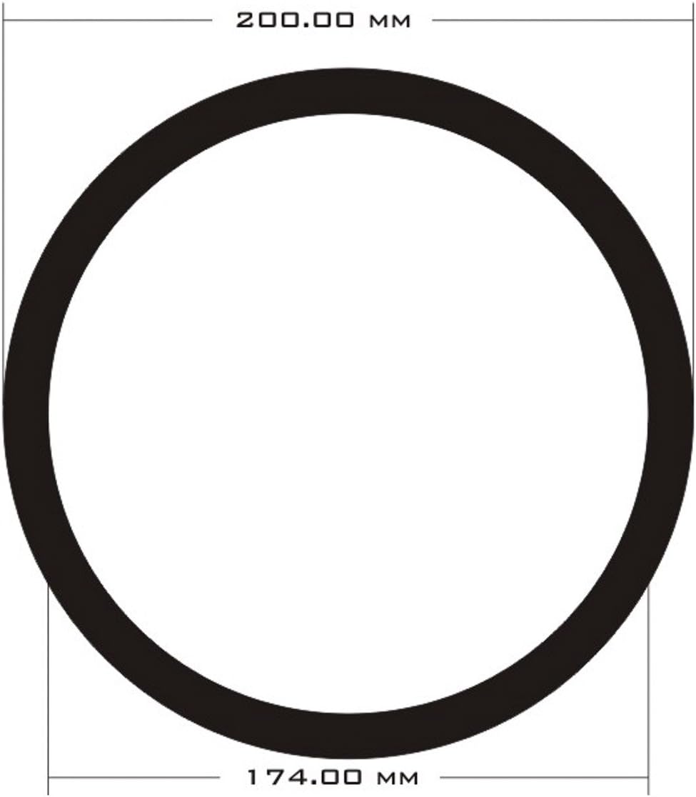 200mm Round Computer Dust Filter Filtre Anti-poussière