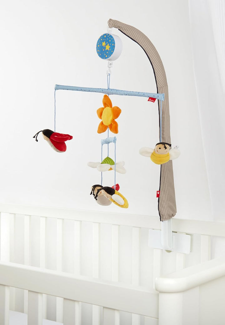 SIGIKID 42794 Mobilehalter mit Brahms Wiegenlied Aufhängung Mädchen und Jungen Rack empfohlen ab Geb