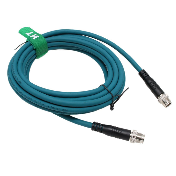 HangTon M12 8-Pin X-kodiert auf 8-Pol X-Coding Ethernet Cat6 Kabel für Cognex Industrial Sensor Kame