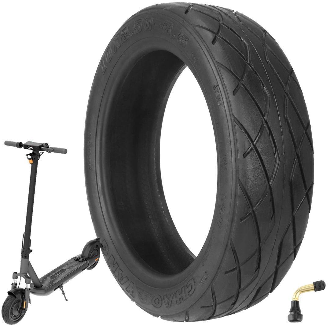 10x2,50-6,5 schlauchloser Reifen 10 Zoll Tubeless Reifen für ODYS Neo e100 Elektroroller Zubehör Exp