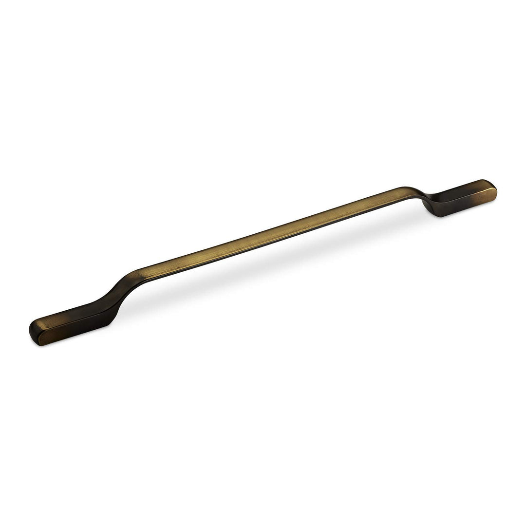 10 Stück Möbelgriffe SW46 BA 256/320 mm Altmessingoptik Schubladengriffe Schubkastengriffe Schrankgr