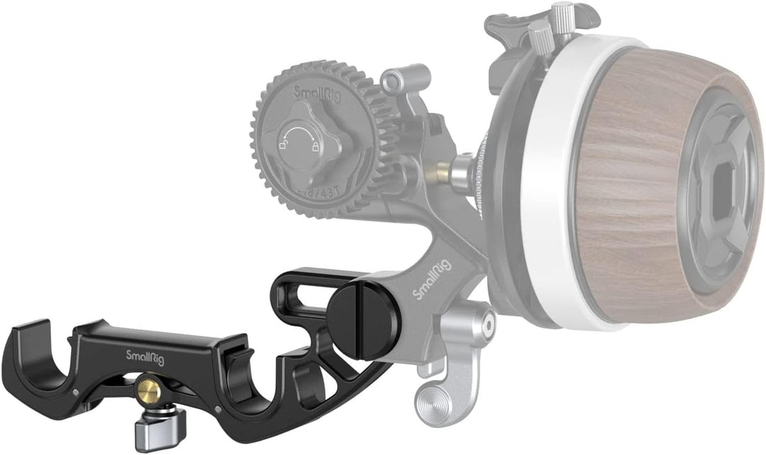 SMALLRIG 15mm Stangenklemme, Installiert und Gelöst von Oben mit Einstellbarem Abstand, Unterstützt