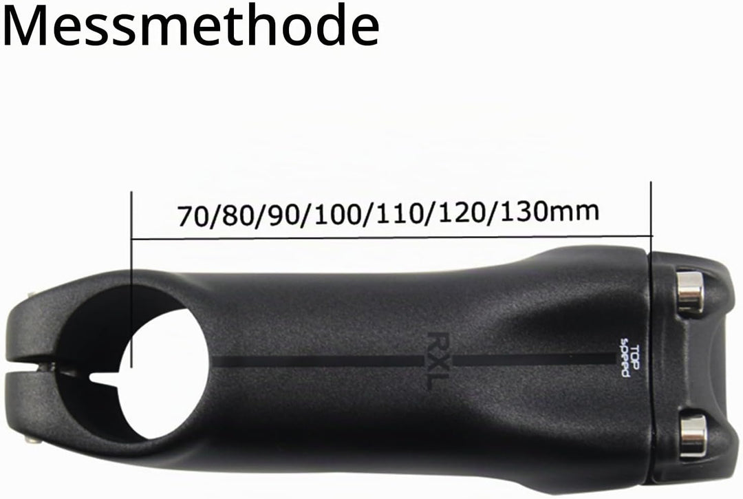 RXL SL Carbonfaser rennrad vorbau Ø 31.8, Carbon vorbau rennrad 6/17grad 70/80/90/100/110/120/130mm
