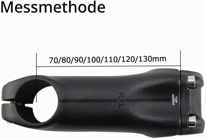 RXL SL Carbonfaser rennrad vorbau Ø 31.8, Carbon vorbau rennrad 6/17grad 70/80/90/100/110/120/130mm