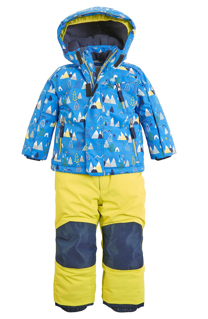 Killtec Unisex Fisw 34 Mns Jckt And Pnts 3 in 1 Skioverall/Schneeanzug mit abzippbarer Hose und Kapu