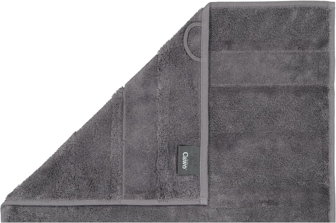 CAWÖ Home Handtücher Noblesse2 Uni 1002 anthrazit - 774 Duschtuch 80x160 cm, Duschtuch 80x160 cm