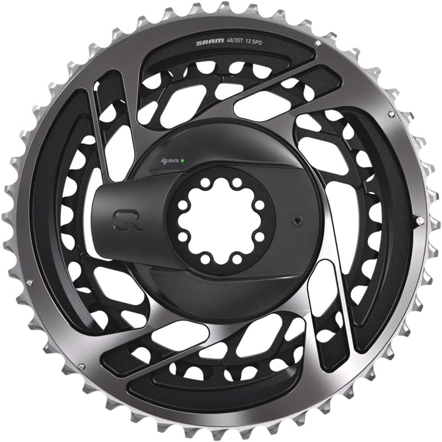 Sram Red D1 Quarq Road Powermeter Dub: 175mm Schwarz, 175mm Schwarz