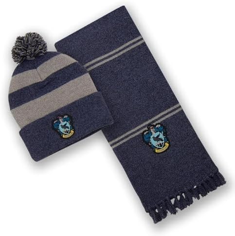 Harry Potter Ravenclaw Mütze und Schal Winterset