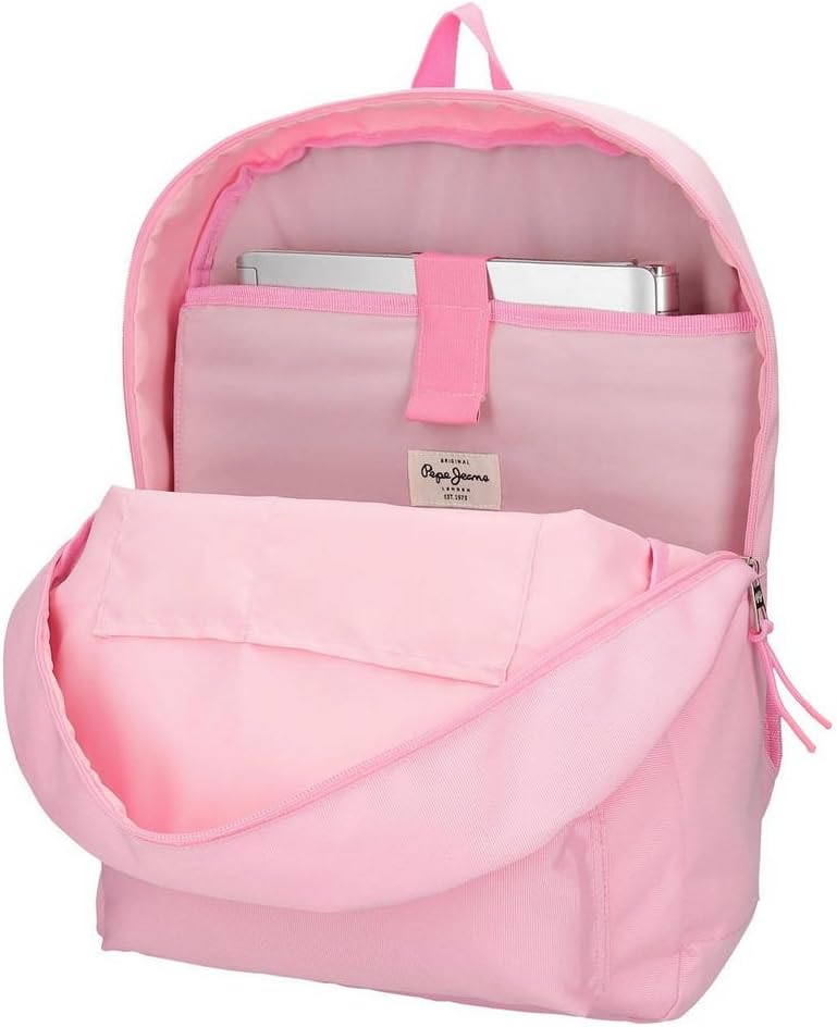 Pepe Jeans Cross An Trolley anpassbarer Rucksack Rosa 32x44x15 cms Polyester 0 21.12L Anpassungsfähi