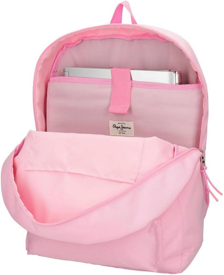 Pepe Jeans Cross An Trolley anpassbarer Rucksack Rosa 32x44x15 cms Polyester 0 21.12L Anpassungsfähi