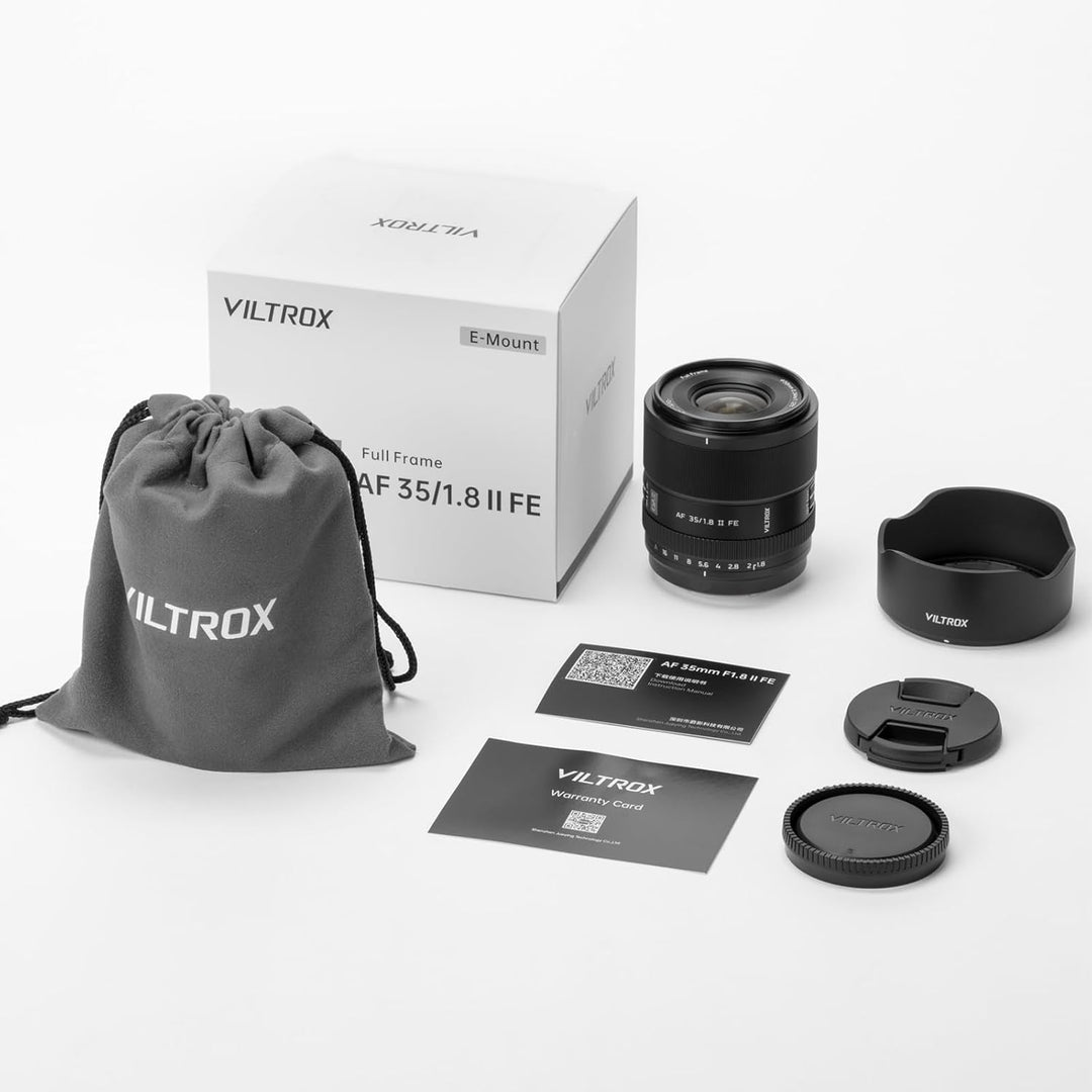 VILTROX AF 35mm F1.8 EVO FE,APO 35mm f/1.8 II Objektiv für Sony E Mount,Vollformatobjektiv mit Gross