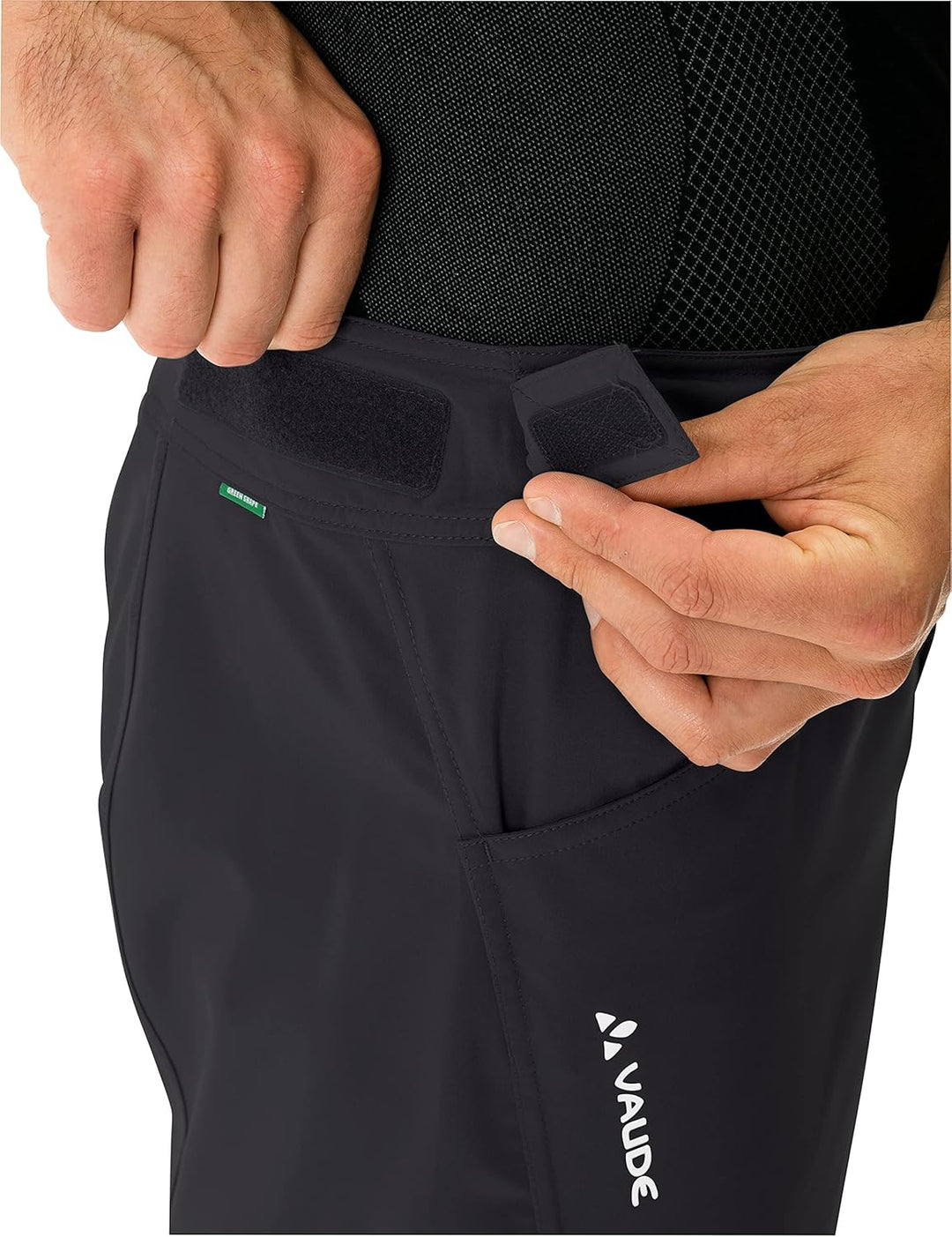 VAUDE Ledro - Radhose Herren, Black/Black